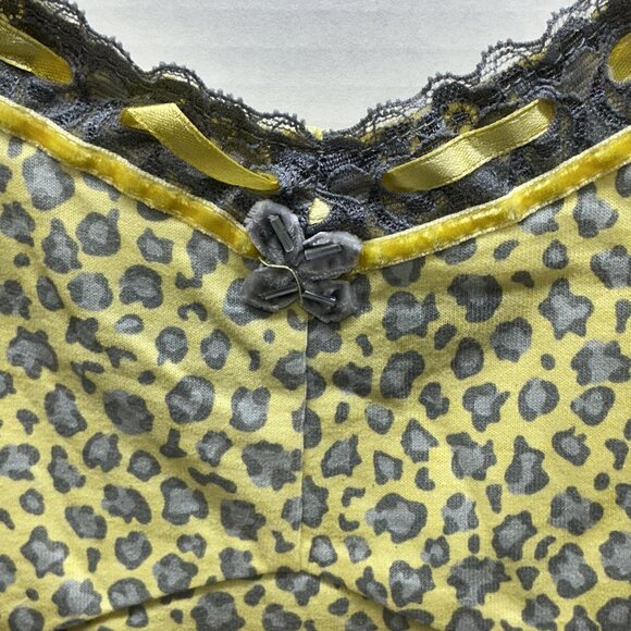 Medium Pajamas Northern Nights Yellow Leopard - Picture 2 of 7